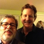 Composer selfie with AMO musical director Joel Hobbs, Austin, TX, March 2015.